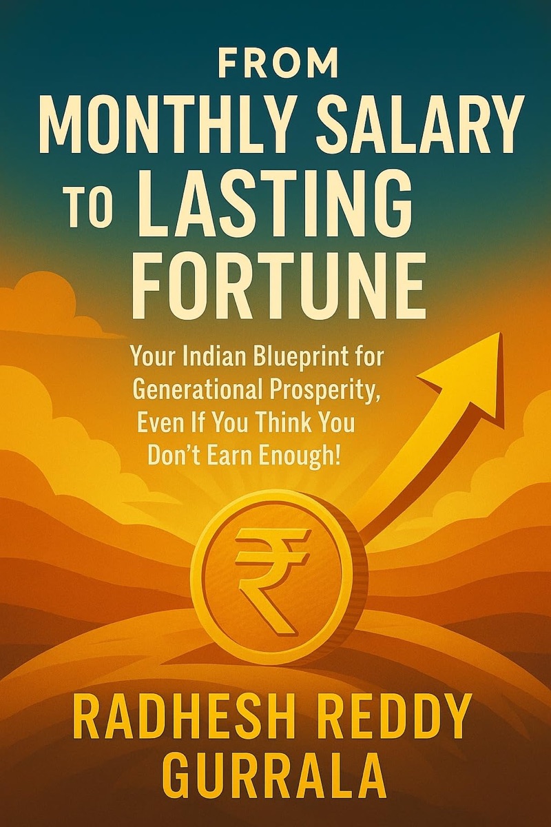 From Monthly Salary to Lasting Fortune book cover by Radhesh Reddy Gurrala
