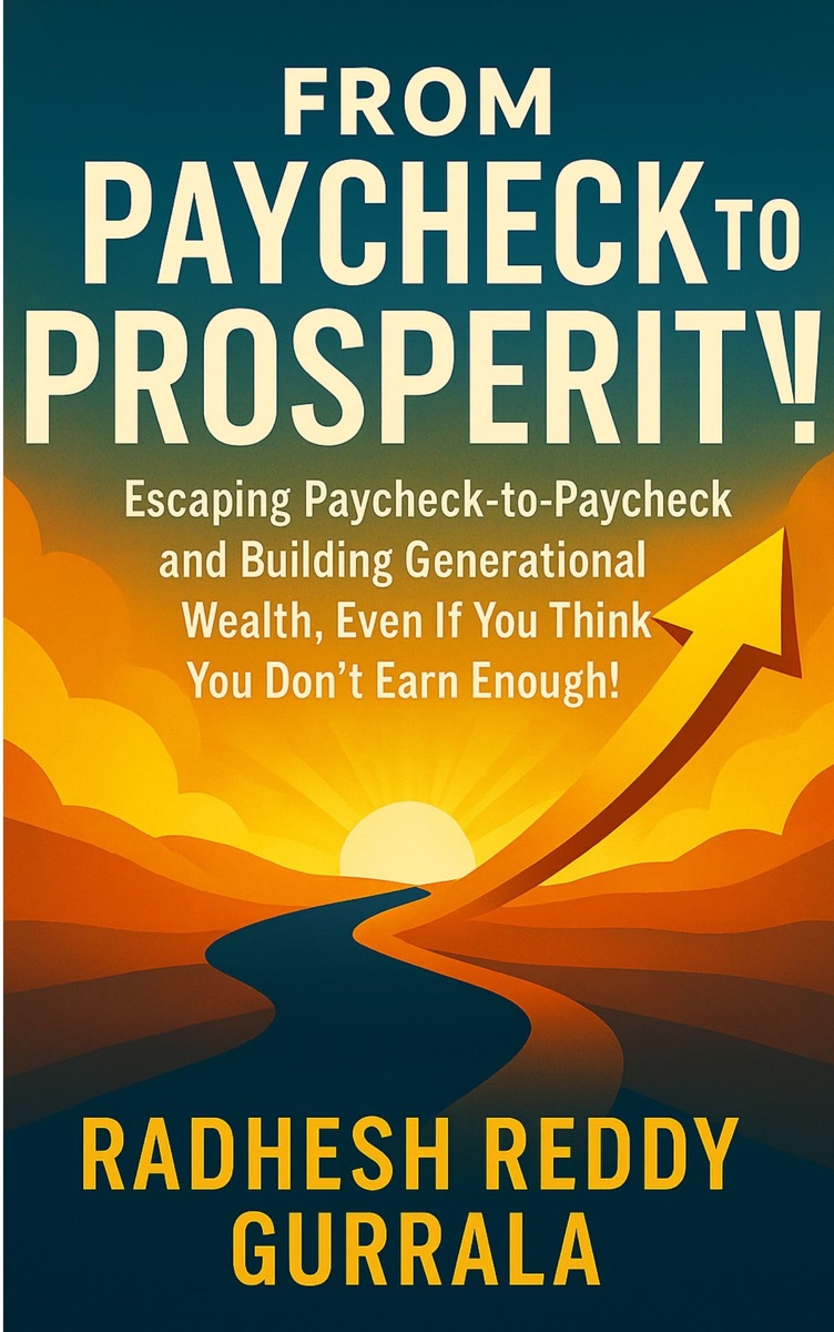 From Paycheck to Prosperity book cover by Radhesh Reddy Gurrala